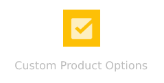 Custom product option set up
