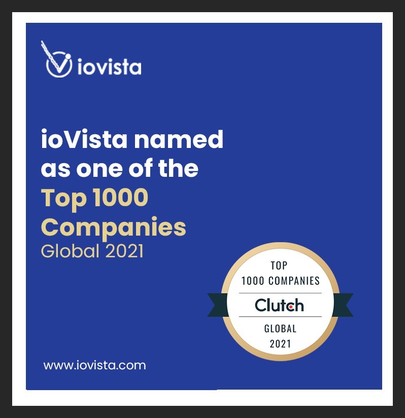 ioVista is honored to be one of the Top 1000 Companies 2021